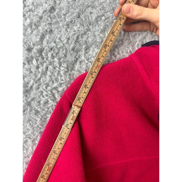 Patagonia Synchilla Snap-T Fleece Pullover Men’s Large Rare Pink w/ Purple Trim - Picture 10 of 11